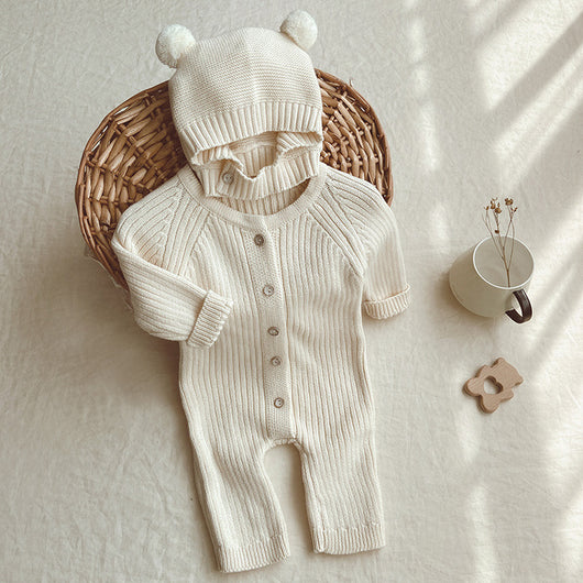 Suéter Largo de Punto para Bebé - Prenda Única Acogedora - Image 8