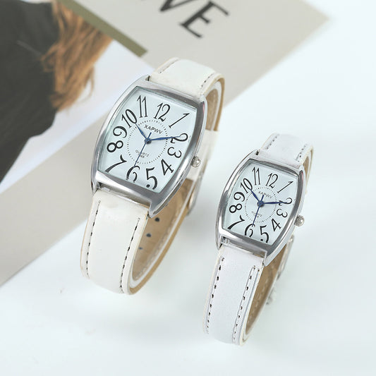 Reloj Pulsera Cuadrado con Cinturón para Niñas