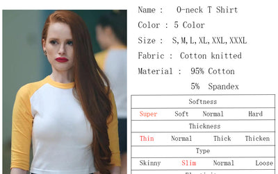 Blusa Térmica Ajustada Otoño-Invierno con Mangas Raglan Contraste - Image 9