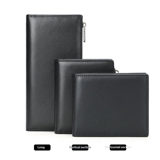 Billetera de Cuero Genuino para Hombre con Cierre Seguro y Protección Anti-fraude - Image 2
