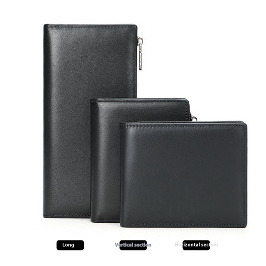 Billetera de Cuero Genuino para Hombre con Cierre Seguro y Protección Anti-fraude - Image 2