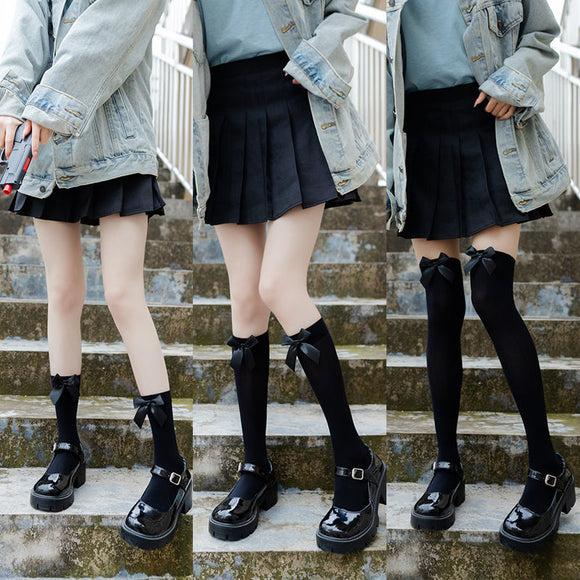 Calcetines Kawaii Niña Corazones Estilo Soft Girl Japonés