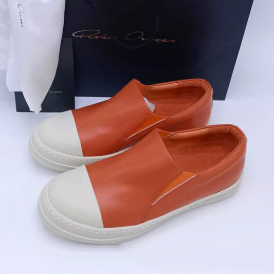 Tenis Slip-On de Cuero para Deportes y Ocio
