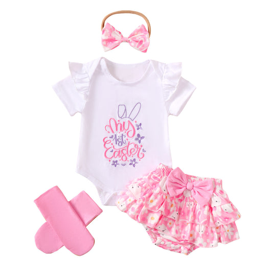 Conjunto de Verano para Niñas con Bordados - 4 Piezas - Image 5