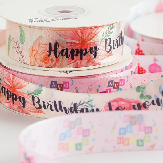 Cinta Decorativa Transferencia Térmica para Globos, Pasteles y Regalos