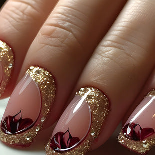 Uñas Postizas de Diamante Resistente - Diseño Europeo Premium - Image 61