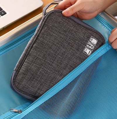 Bolsa Organizadora de Accesorios Digitales de Doble Capa Protectora Portátil - Image 16