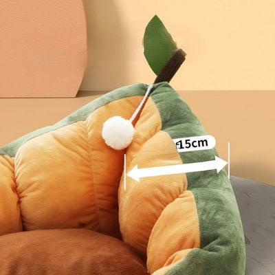 Cama Cálida y Acogedora para Gatos y Perros Pequeños - Nido de Algodón Suave - Image 5