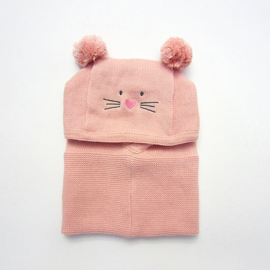Set de Gorros Tejidos para Niños - Diseño Calicó Otoño e Invierno - Image 15
