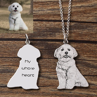 Collar Personalizado de Plata 925 con Foto de Mascota - Gato y Perro - Image 4