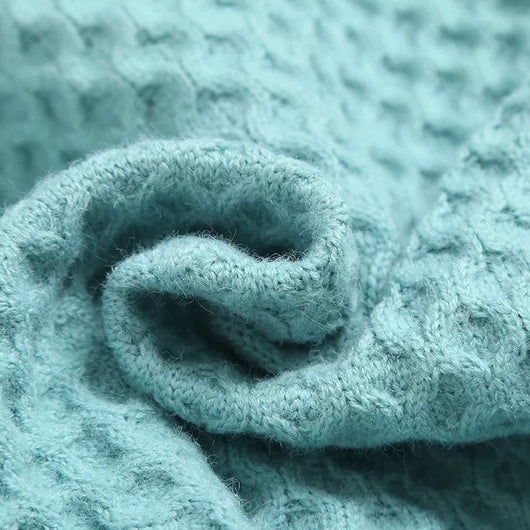 Cardigan Tejido con Mangas Globo Bordadas para Mujer - Image 3