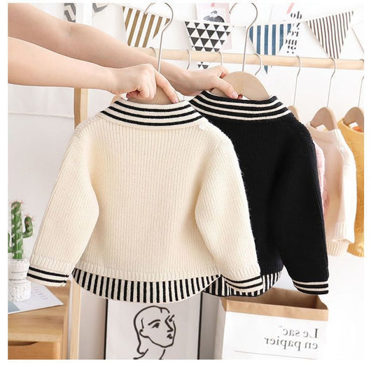 Suéter Básico Liso para Niños - Prenda Versátil de Colores Sólidos - Image 4