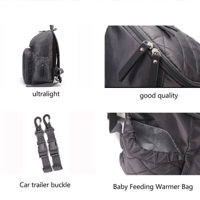 Mochila Multifuncional para Mamá con Espacio para Bebé - Image 26