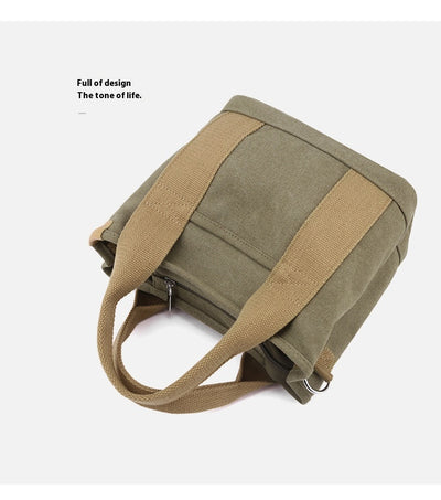 Bolsa de Lona Estilo Coreano de Gran Capacidad para Viajes y Uso Diario - Image 22