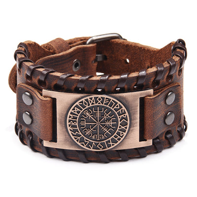 Pulsera de Cuero Ancha para Hombre - Image 20