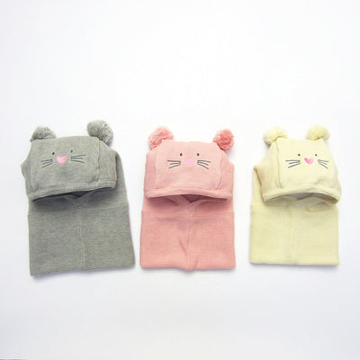 Set de Gorros Tejidos para Niños - Diseño Calicó Otoño e Invierno - Image 28