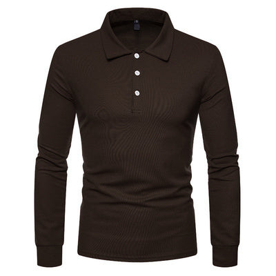 Camisa Casual de Manga Larga Slim Fit con Cuello de Color - Image 10