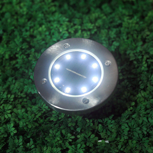 Luminaria Solar de Acero Inoxidable para Jardín y Paisajismo - Image 7