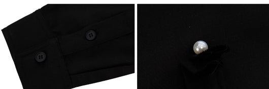 Cardigan Suelto Acolchado con Detalles de Perlas para Hombre - Image 7