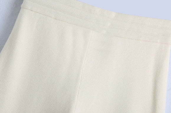 Pantalones Casuales Tejidos de Primavera