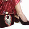 Bolso y Zapatos Puntiagudos a Juego para Bodas y Eventos