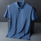 Camiseta Manga Corta Transpirable con Solapa para Hombre