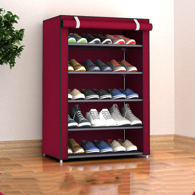 Organizador de Zapatos Compacto Antipolvo para Dormitorio