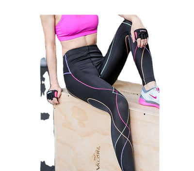 Pantalones de Compresión Yoga para Mujer - Tela Elástica de Alto Rendimiento - Image 5