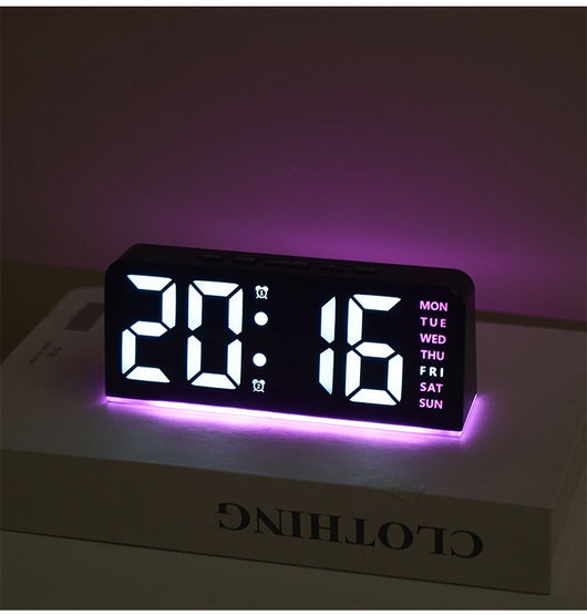 Reloj LED Ambiental con Luz Inteligente - Image 26