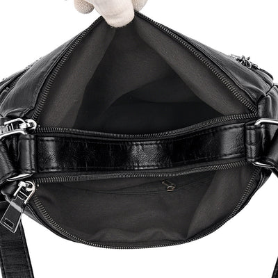 Bolso de Hombro de Doble Capa para Mujer Madura – Colección Otoño Invierno - Image 4