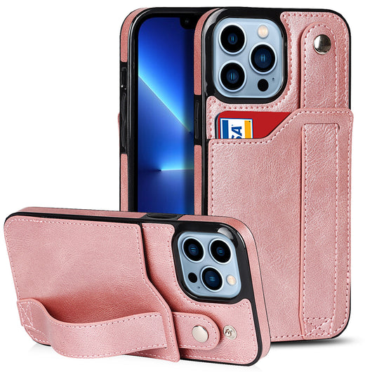 Funda para Celular con Correa de Muñeca y Protección para Tarjetas - Image 30