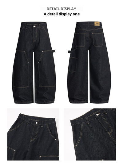 Pantalones Vaqueros de Trabajo Reforzados Corte Amplio A - Image 8