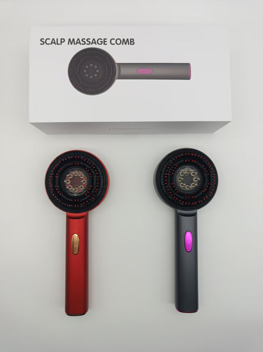 Peine Masajeador Capilar con Luz Roja LED - Tratamiento Anti-caída - Image 24