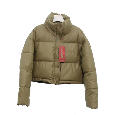 Chaqueta Acolchada Mujer Cuello Alto Corta Premium - Image 17