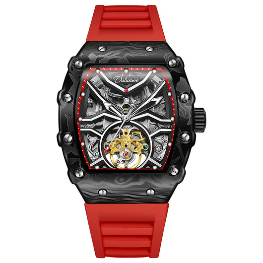 Reloj Mecánico Hueco para Hombre Resistente al Agua con Esfera Luminosa - Image 2