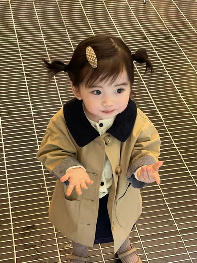 Gabardina Infantil para Niñas - Abrigo Primavera y Otoño - Image 6