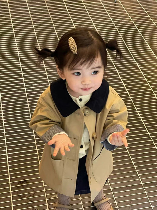 Gabardina Infantil para Niñas - Abrigo Primavera y Otoño - Image 6