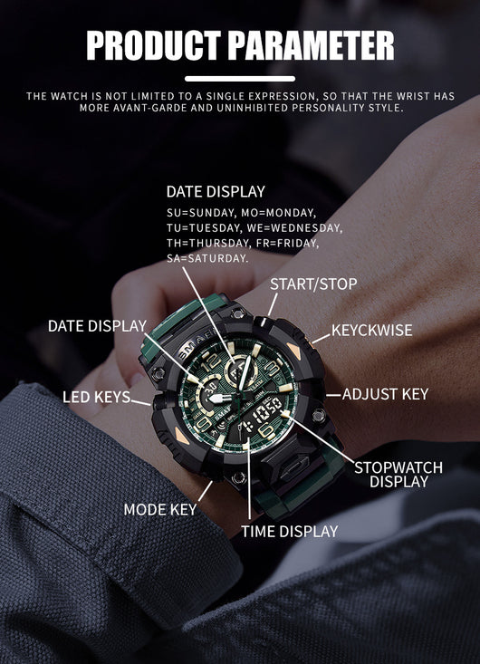 Reloj de Aleación para Hombre con Precisión en el Tiempo - Image 15
