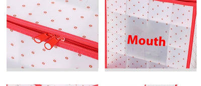 Caja Organizadora de Esferas Navideñas Rojo PVC - Image 10