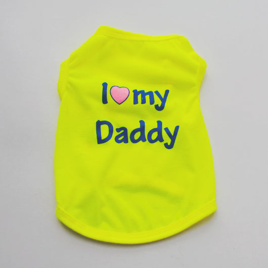 Chaleco para Mascotas Estilo Clásico Mamá Papá - Image 21