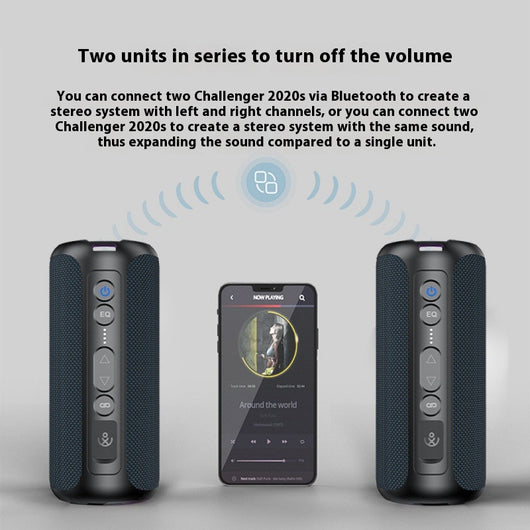 Parlante Bluetooth Portátil con Estilo Personal - Image 9