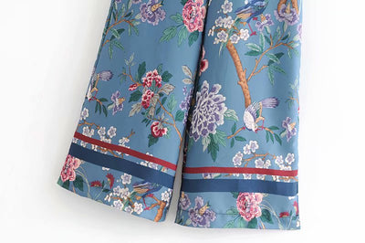 Pantalones de Cintura Alta y Pierna Ancha para Mujer - Image 11