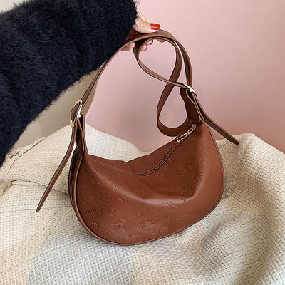 Bolso Bandolera Asimétrico de Moda Trendy para Mujer - Image 9