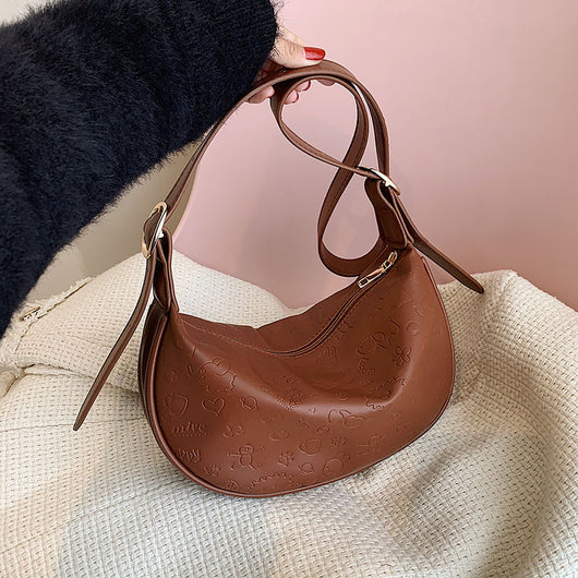 Bolso Bandolera Asimétrico de Moda Trendy para Mujer - Image 9