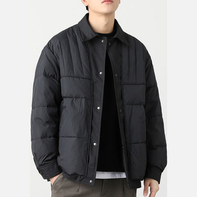 Chaqueta de Plumas Ligera para Hombre - Casual y Versátil - Image 4