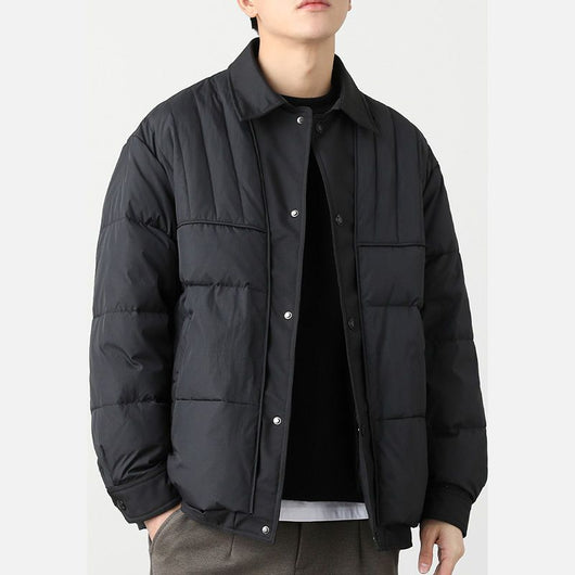Chaqueta de Plumas Ligera para Hombre - Casual y Versátil - Image 4
