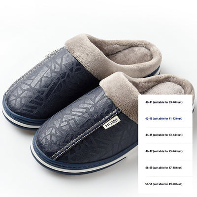 Pantuflas de Algodón Impermeables con Suela PU - Image 9