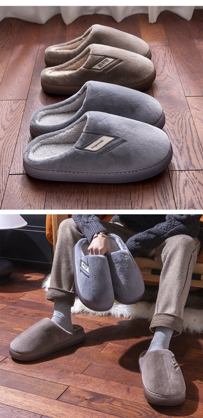 Pantuflas Térmicas de Invierno para Hombre con Suela Antideslizante - Image 10