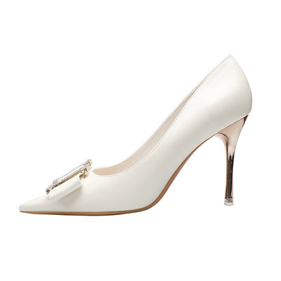 Zapato de Tacón Stiletto Elegante con Strass para Mujer - Image 3