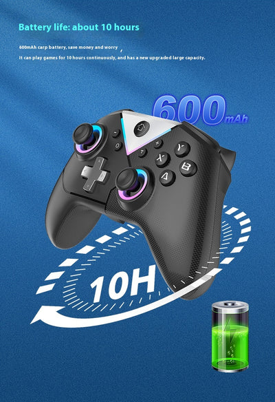 Control Inalámbrico Bluetooth con Vibración Hall Trigger para Nintendo Switch - Image 23